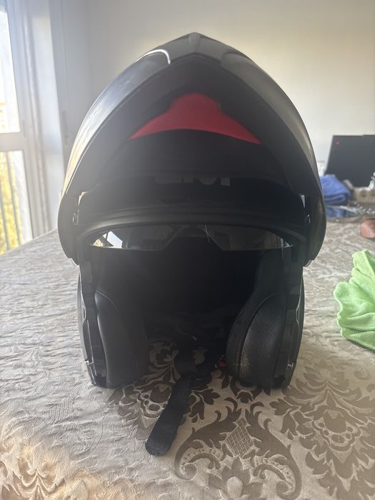 Capacete  usado preto da Givi