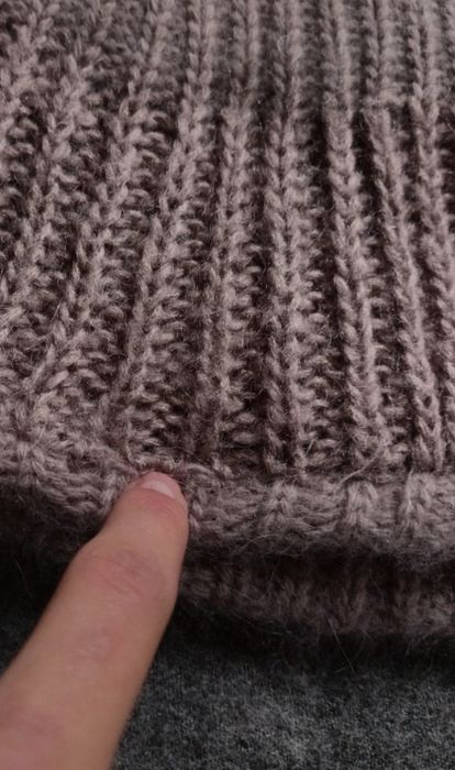 Czapka Charlotte Eskildsen angora moher, wełna