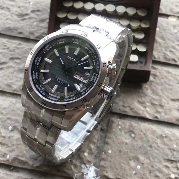 Годинник автоматичний Seiko Superior World Timer Automatic SRP073-K
