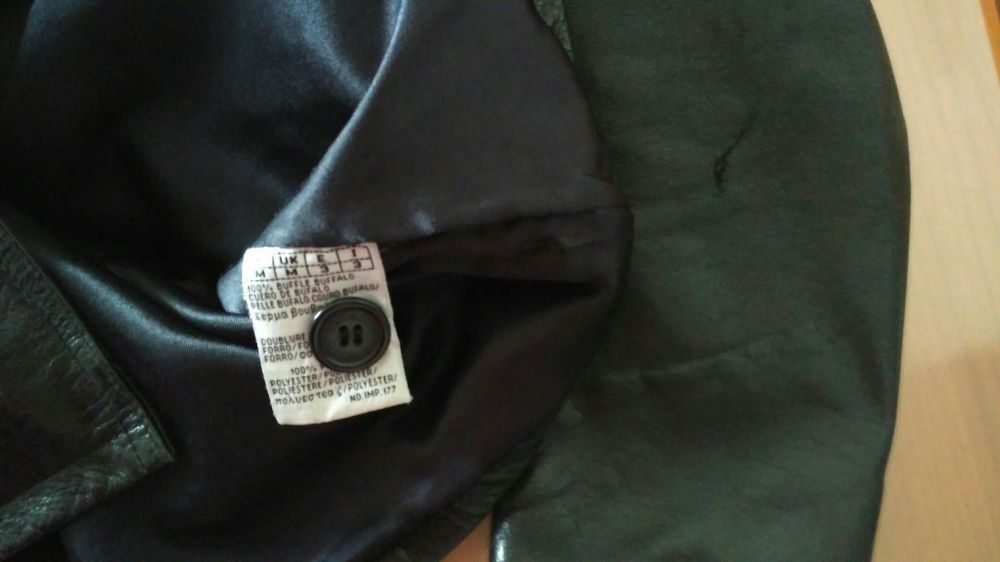 Casaco sra., pele 100% búfalo, Oakwood, M