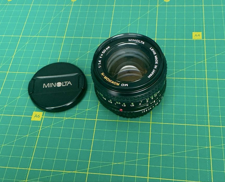 minolta md 50 - купити об'єктиви - Ціна на OLX.ua