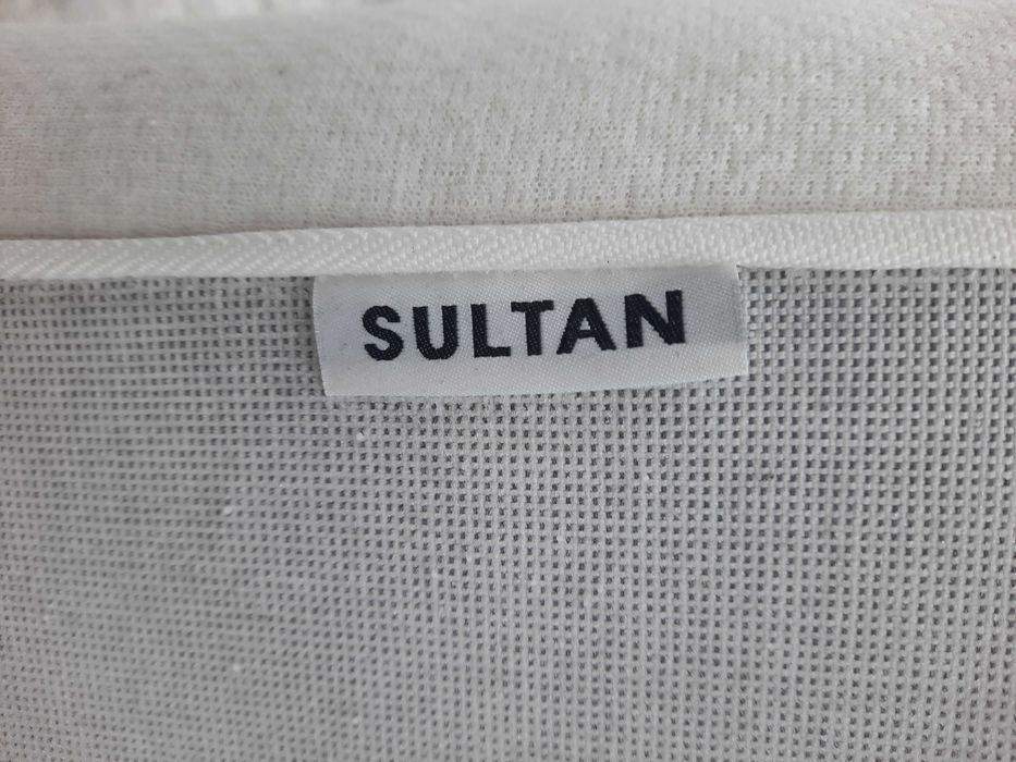 Gruby Materac łóżko spania  160x200x22 Sultan Ikea pokrowiec na zamek