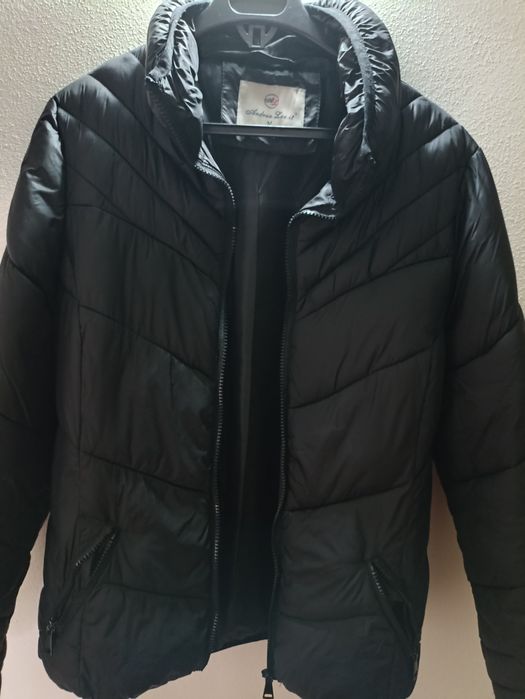 Blusão preto colchoado