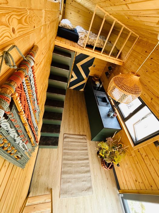 Domek mobilny całoroczny 8,4mx2,4m /Tiny House Kite - Belgium /Od ręki