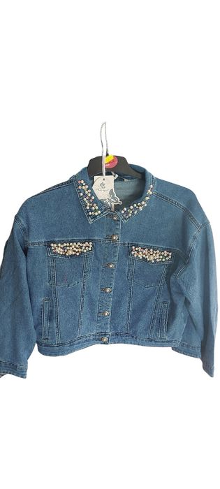 Kurtka jeansowa krótka