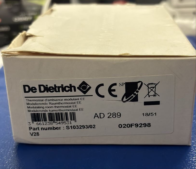 Termostat pokojowy DeDietrich iSENSE AD289