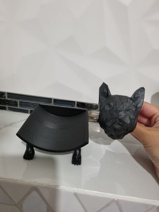 Uchwyt stojak na papier toaletowy piesek