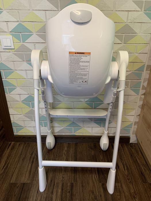 Стільчик для годування oribel coccon графіт сірий