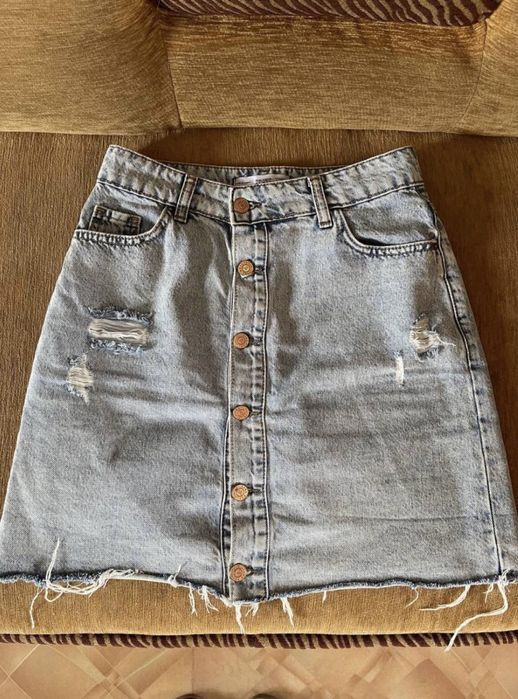 Джинсовая юбка Турция