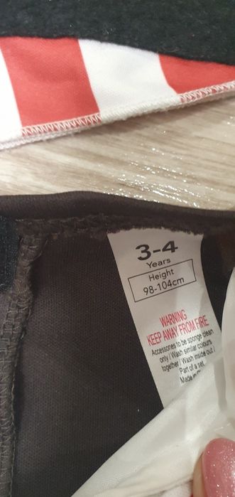 Strój pirata, rozmiar 98