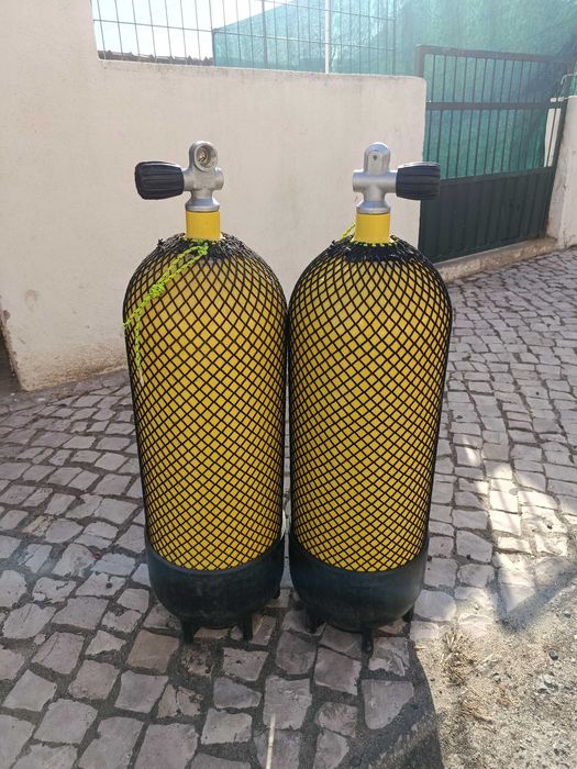 Garrafas de mergulho