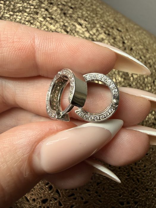 продам срібні сережки ) ціна за 1 пару