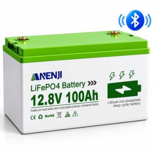 Акумулятор Humsienk LiFePO4 12V/160Ah 150A BMS Комплекти резервного живлення Інвертори