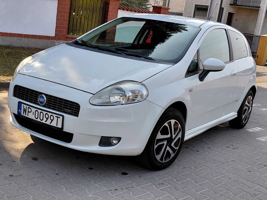 Piękny FIAT Grande Punto =STARJET DESIGN GIUGIARO= climatronic rej PL
