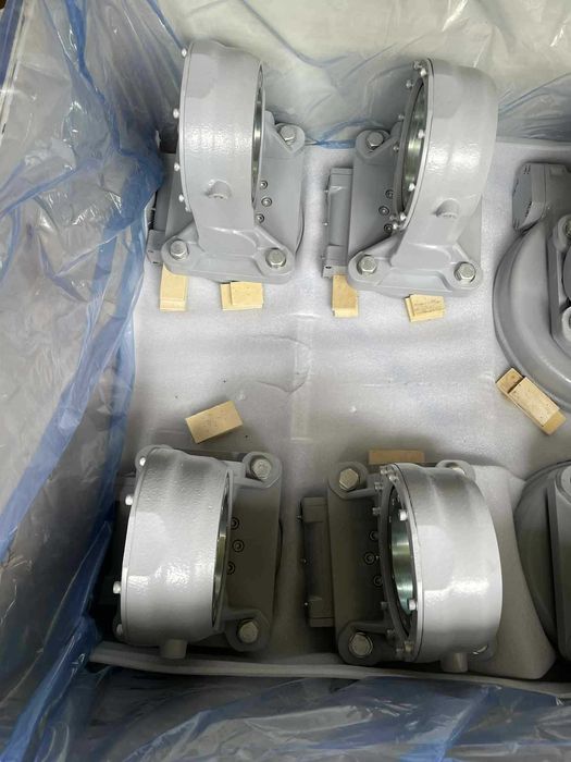 Obrotnica przekładnia ślimakowa dwuosiowa tracker silniczek komplet