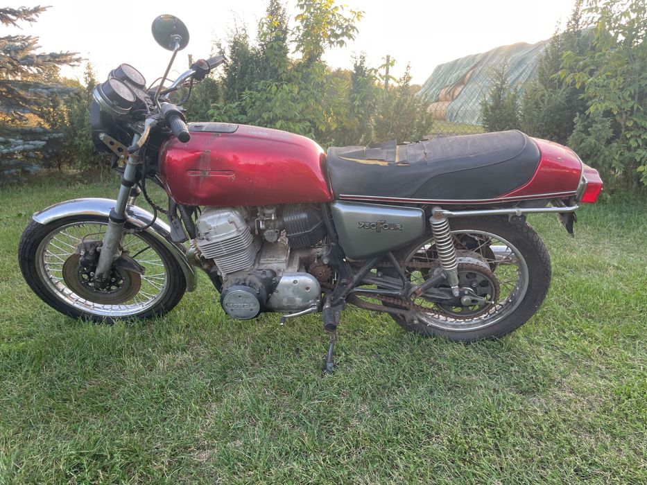 HONDA CB 750 F1 cafe racer - projekt