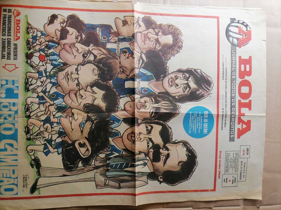 PORTO Campeão 84/85 ZÉ BETO, GOMES, FUTRE, etc por Francisco Zambujal