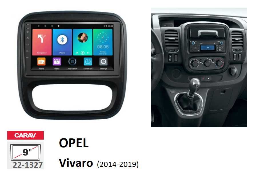 (NOVO) Rádio 2DIN • OPEL Vivaro (Desde 2001 a 2019) • Android [4+64GB]