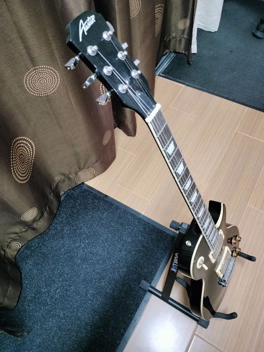 Guitarra Austin Super 6 Pro Black AS6