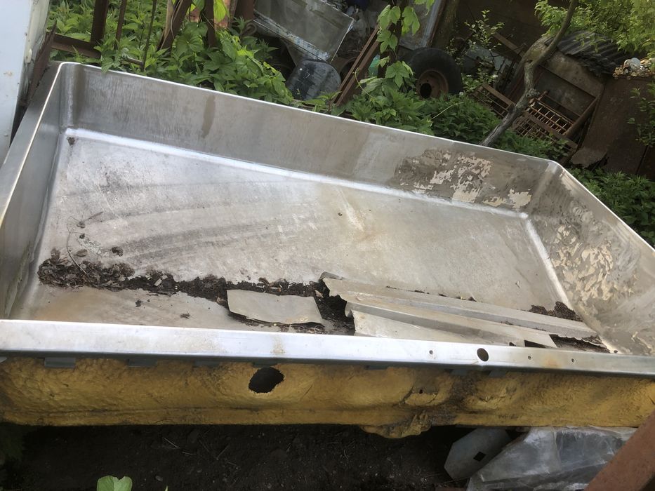 Ванни з нержавійки для молока