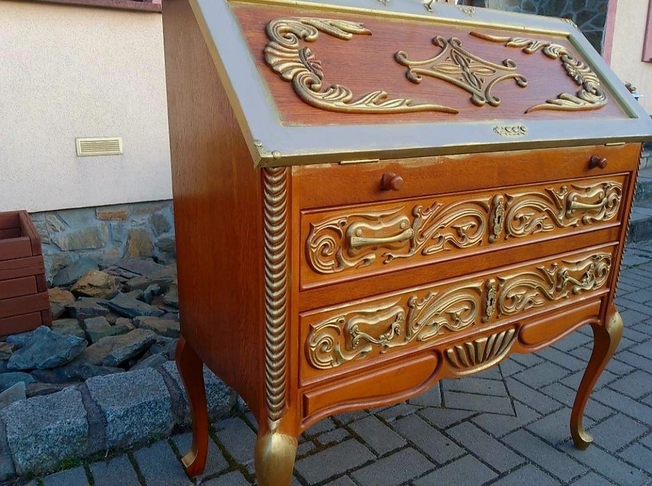 Sekretarzyk Sekretarz Komoda Ludwikowska