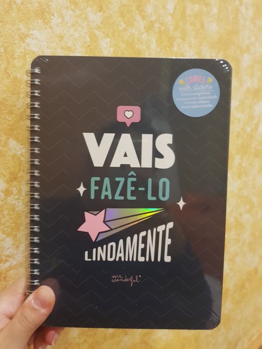 Caderno mr wonderful