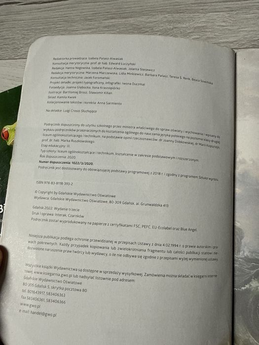 Język Polski Sztuka Wyrazu 2 część 1 romantyzm