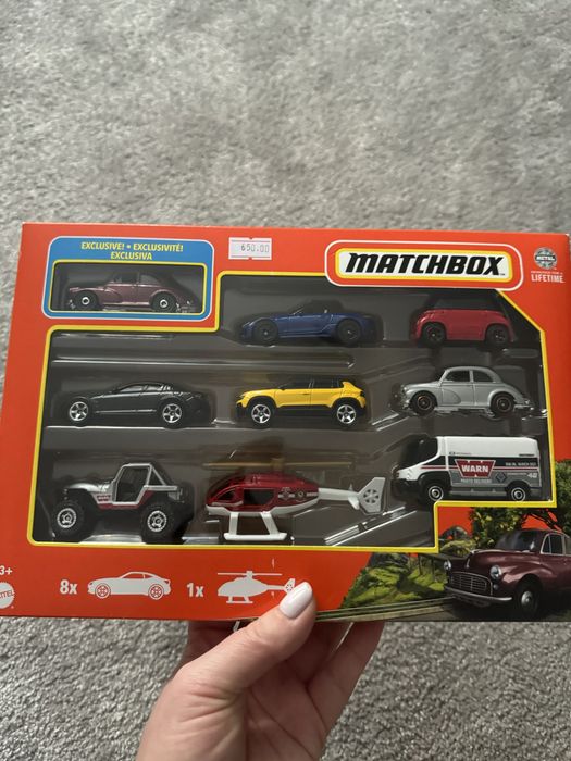 Машинки базові колекційні Матчбокс 9 шт Matchbox, набір машинок, сша