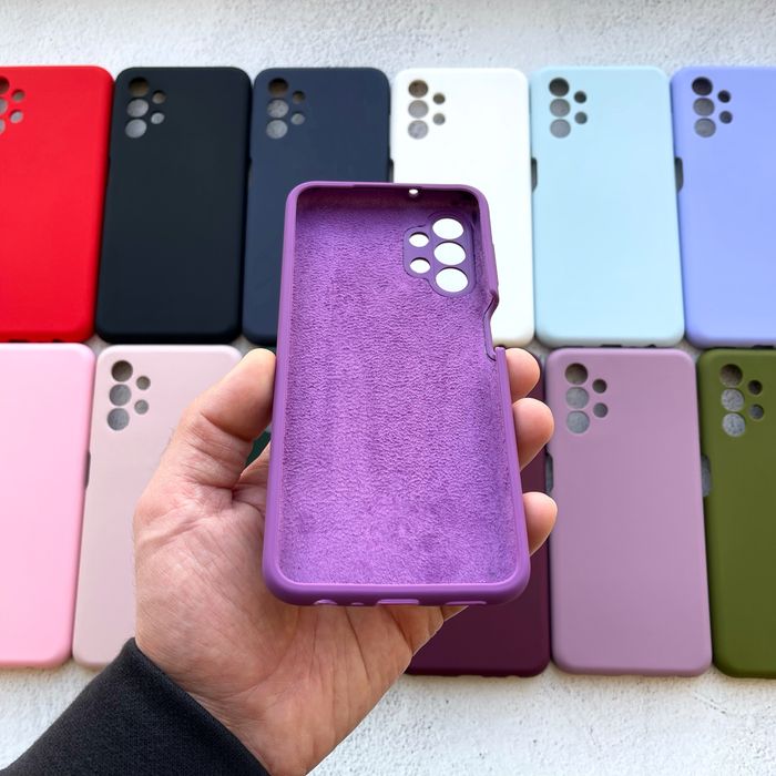 Чохол Silicone case ТОП якість Samsung A13 | Чехол Самсунг Гелекси А13