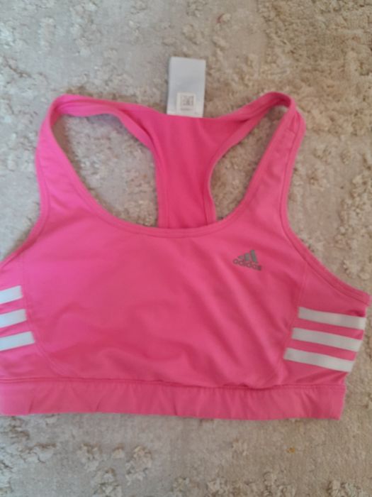 Stanik sportowy siłownia bieganie Adidas s fitness oryginalny sexy