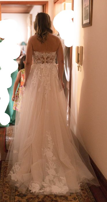 Vestido de Noiva Modeca - Como Novo