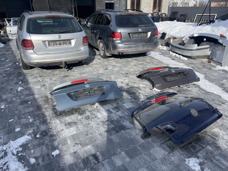 Кришка багажника Golf5 Golf 6 задня ляда гольф 5 гольф 6 задня кляпа