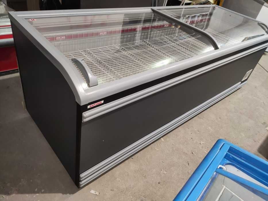 Морозильні ларі камери AHT Miami 250 Подвійний LED Сірий. 2015-19р!