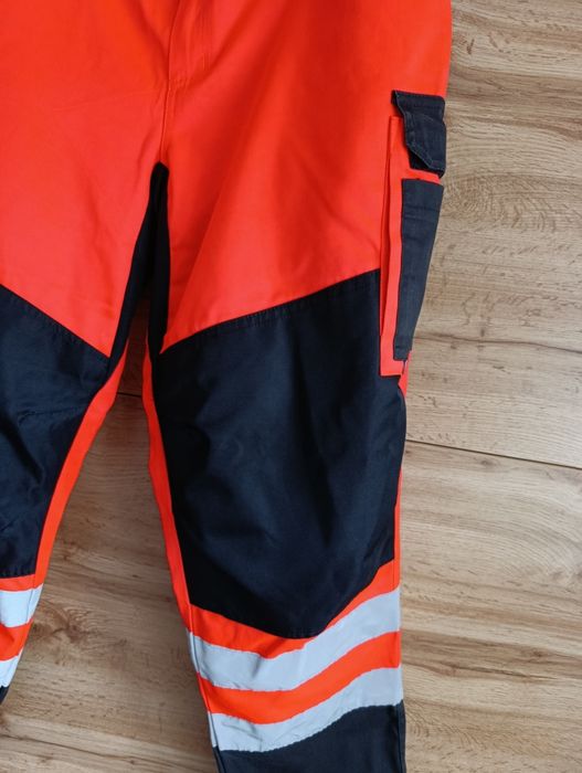 Spodnie ratownicze fluo