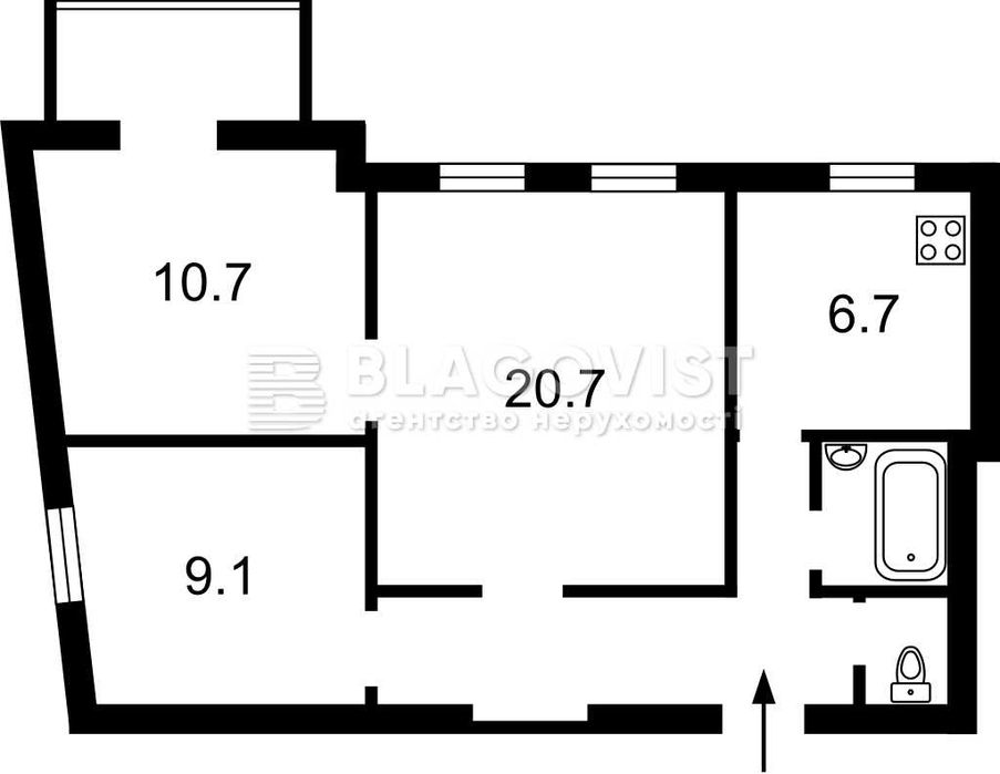 Продаж без %  2-к квартири. Ремонт Михайлівська Софійська площа Майдан