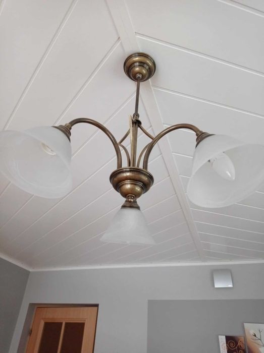 Żyrandol i 2 lampy nocne - komplet