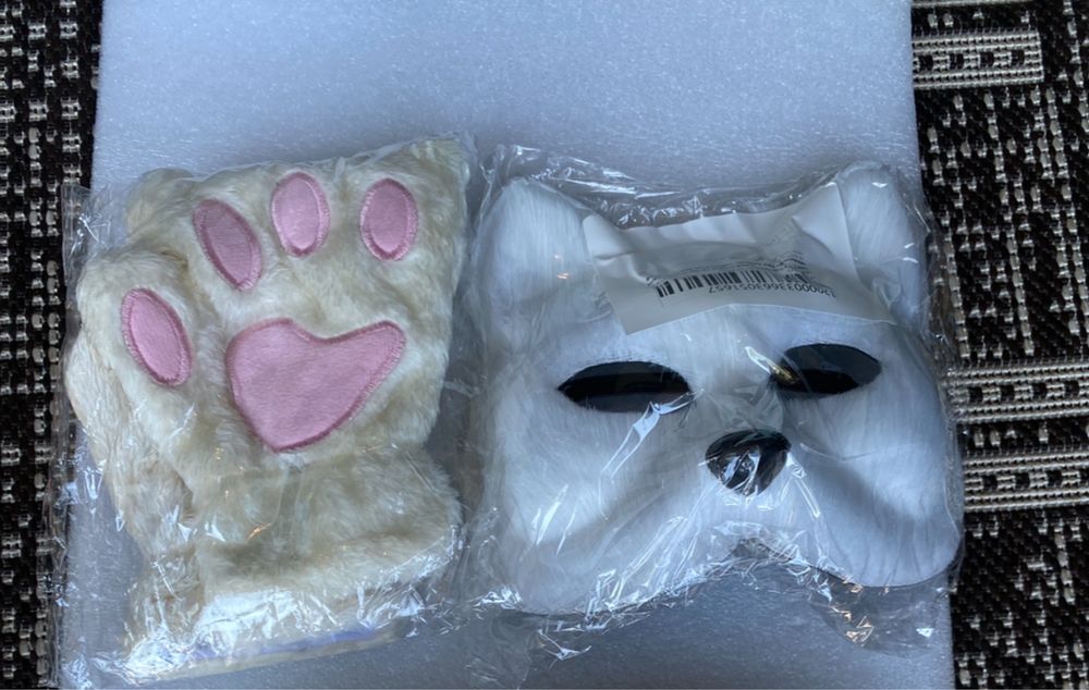 Хвост для квадробікі хвіст териан касплей маска