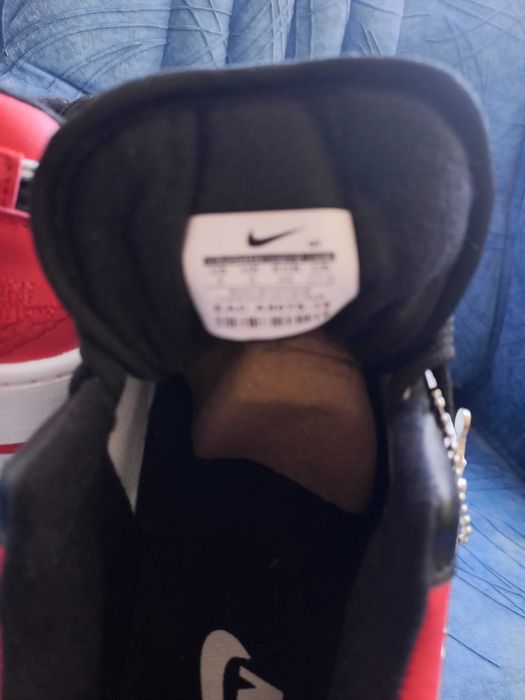 Акція знижка кросівки чоловічі шкіряні nike air(найк аір) біло-чорні