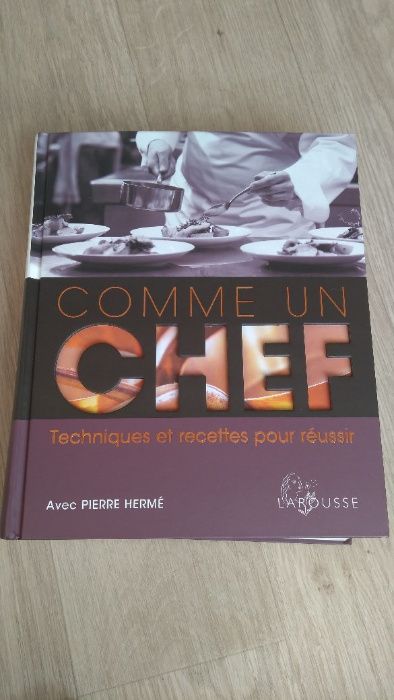 Ksiażka kucharska "Comme Un Chef" - Być jak Szef - jezyk francuski