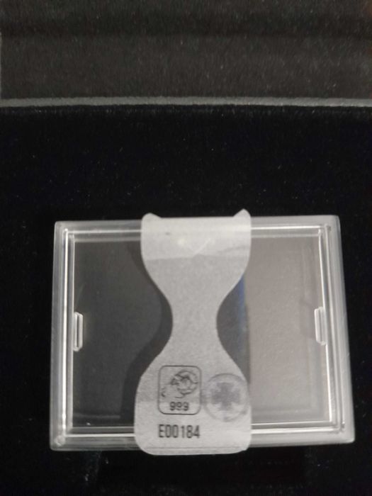 Réplica em ouro do selo Europa CEPT de 1972 com certificação