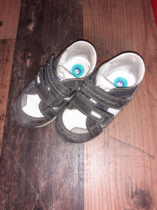 Buty półbuty skórzane Lasocki na wiosnę dla chłopca