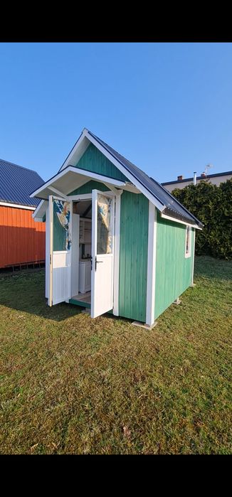 Umeblowany Domek ogrodowy