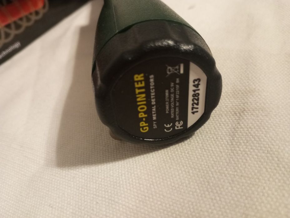 Nowy wykrywacz metalu. Przewodów kabli monet.