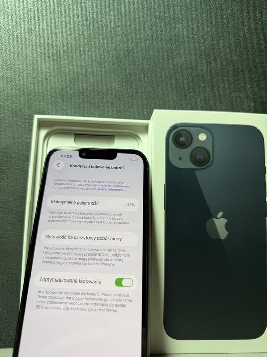 iPhone 13 | Idealny! | 87% baterii