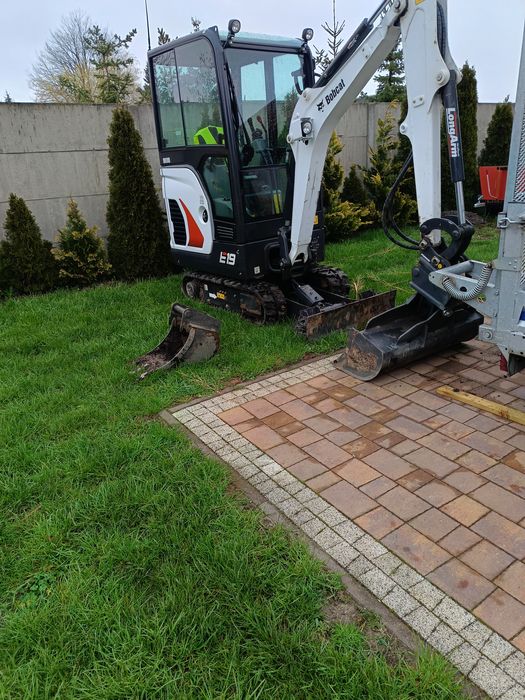 Minikoparka mini koparka usługi