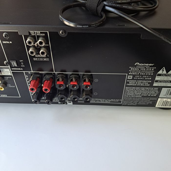 Pioneer Model VSX amplituner wielokanałowy