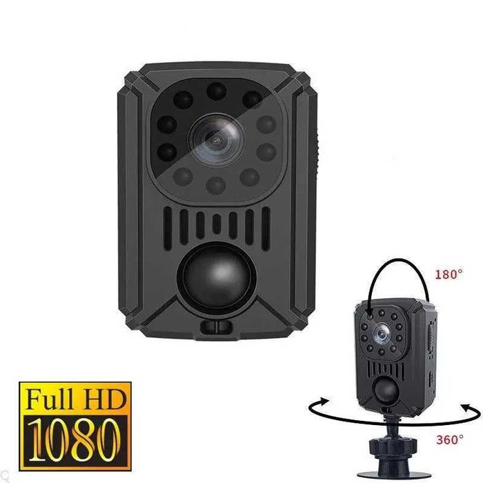 Міні камера MD31 FullHD відеореєстратор, датчик руху, Нічна зйомка