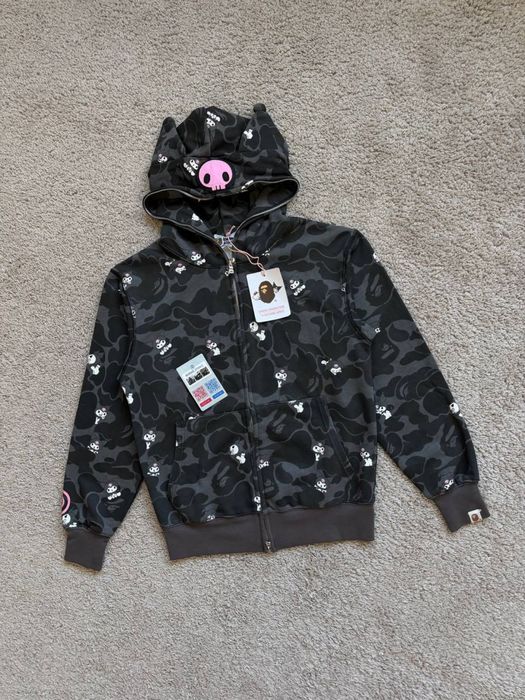 Зип худи Bape & Hello Kitty 2026