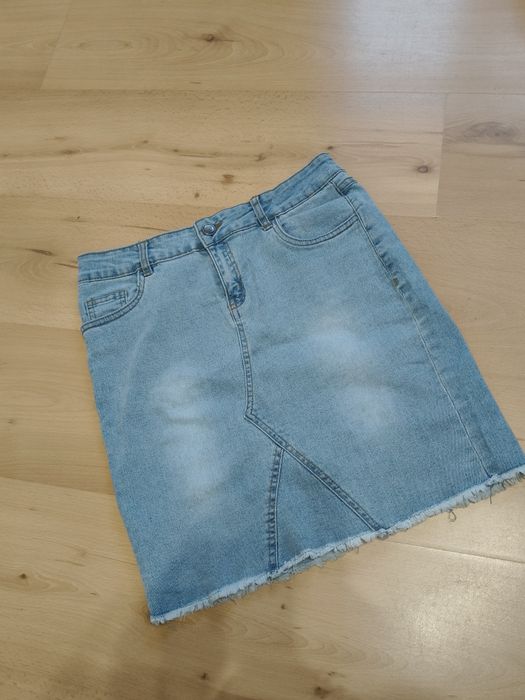 Spódniczka jeansowa mini Pepco L/40