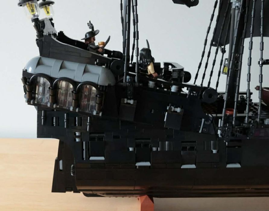 Klocki konstrukcyjne Statek piracki kapitana Jacka Sparrowa